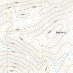 United States Geological Survey Red Mountain, NV (2021, 24000-Scale) digital map