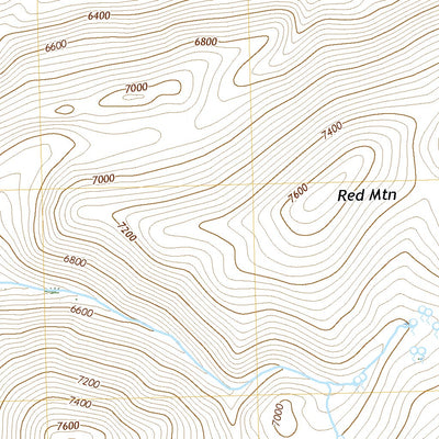 United States Geological Survey Red Mountain, NV (2021, 24000-Scale) digital map