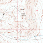 United States Geological Survey Red Mountain, OR (1981, 24000-Scale) digital map