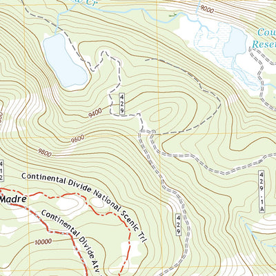 United States Geological Survey Red Mountain, WY (2021, 24000-Scale) digital map