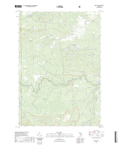 United States Geological Survey Red Oak, MI (2023, 24000-Scale) digital map