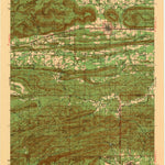 United States Geological Survey Red Oak, OK (1943, 62500-Scale) digital map
