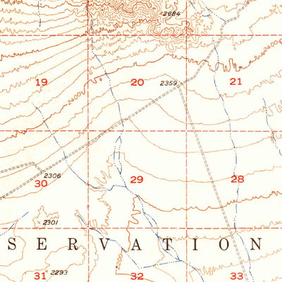 United States Geological Survey Red Pass Lake, CA (1951, 62500-Scale) digital map