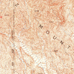 United States Geological Survey Red Pass Lake, CA (1951, 62500-Scale) digital map