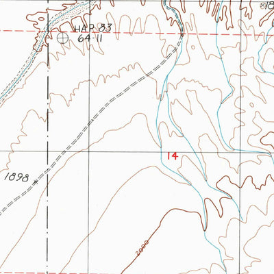 United States Geological Survey Red Pass Lake, CA (1996, 24000-Scale) digital map