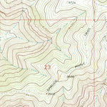 United States Geological Survey Red Pinnacle, CO (1962, 24000-Scale) digital map