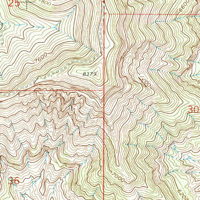 United States Geological Survey Red Pinnacle, CO (1962, 24000-Scale) digital map