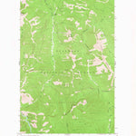 United States Geological Survey Red Plume Mountain, MT (1958, 24000-Scale) digital map