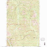 United States Geological Survey Red Plume Mountain, MT (1994, 24000-Scale) digital map