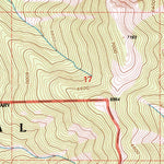 United States Geological Survey Red Plume Mountain, MT (1994, 24000-Scale) digital map