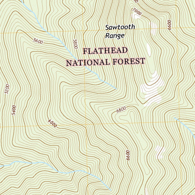 United States Geological Survey Red Plume Mountain, MT (2020, 24000-Scale) digital map