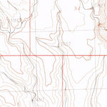 United States Geological Survey Red Pockets, AZ (1985, 24000-Scale) digital map