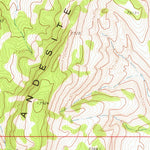 United States Geological Survey Red Ring Mountain, NV (1968, 24000-Scale) digital map
