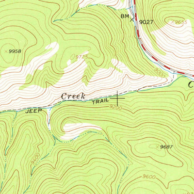 United States Geological Survey Red River Pass, NM (1963, 24000-Scale) digital map