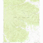 United States Geological Survey Red River Peak, NM (1971, 24000-Scale) digital map