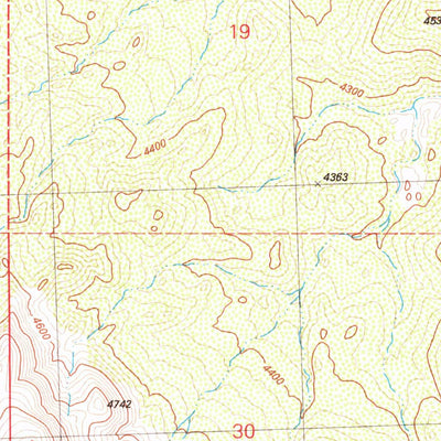 United States Geological Survey Red Rock Canyon, NV-CA (1980, 24000-Scale) digital map