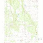 United States Geological Survey Red Rock Lakes, CA (1985, 24000-Scale) digital map