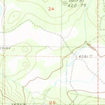 United States Geological Survey Red Rock Lakes, CA (1985, 24000-Scale) digital map