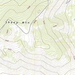 United States Geological Survey Red Rock Lakes, CA (2021, 24000-Scale) digital map