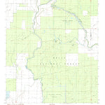 United States Geological Survey Red Rock, MS (1988, 24000-Scale) digital map