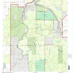 United States Geological Survey Red Rock, MS (2000, 24000-Scale) digital map