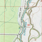 United States Geological Survey Red Rock, MS (2000, 24000-Scale) digital map