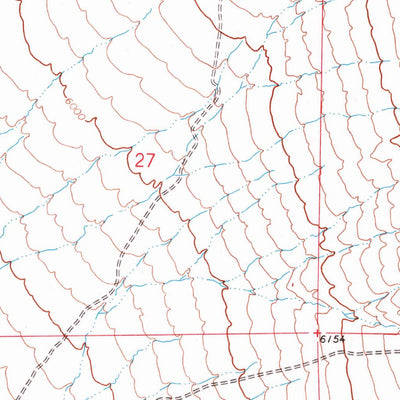 United States Geological Survey Red Rock, MT (1965, 24000-Scale) digital map