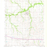 United States Geological Survey Red Rock, OK (1972, 24000-Scale) digital map