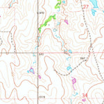United States Geological Survey Red Rock, OK (1972, 24000-Scale) digital map