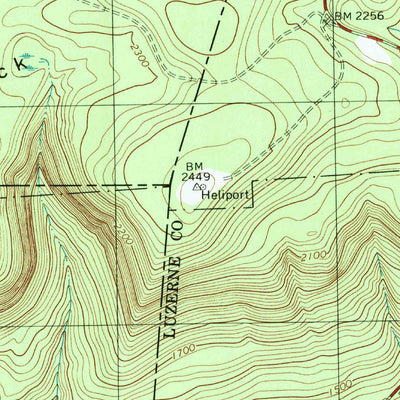 United States Geological Survey Red Rock, PA (1995, 24000-Scale) digital map
