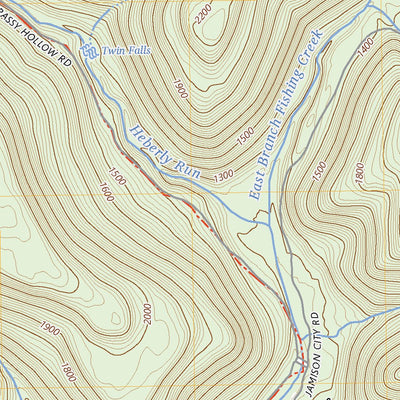 United States Geological Survey Red Rock, PA (2023, 24000-Scale) digital map