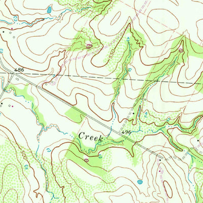 United States Geological Survey Red Rock, TX (1964, 24000-Scale) digital map