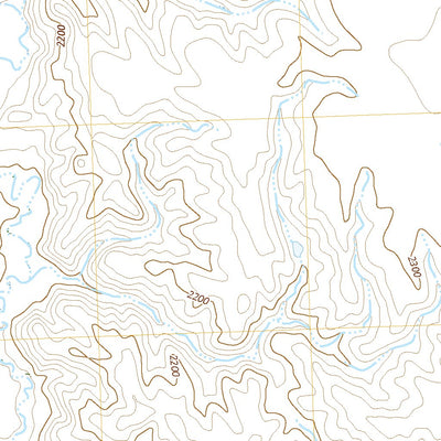 United States Geological Survey Red Scaffold, SD (2021, 24000-Scale) digital map