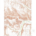 United States Geological Survey Red Shirt, SD (1951, 24000-Scale) digital map
