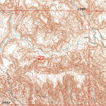 United States Geological Survey Red Shirt, SD (1951, 24000-Scale) digital map