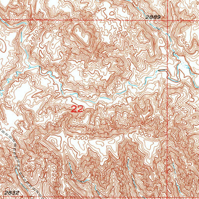 United States Geological Survey Red Shirt, SD (1951, 24000-Scale) digital map