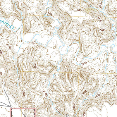 United States Geological Survey Red Shirt, SD (2021, 24000-Scale) digital map