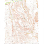 United States Geological Survey Red Shirt SW, SD (1951, 24000-Scale) digital map