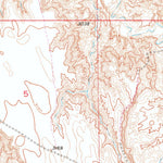 United States Geological Survey Red Shirt SW, SD (1951, 24000-Scale) digital map