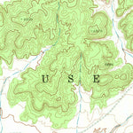 United States Geological Survey Red Slide Peak, AZ (1968, 24000-Scale) digital map