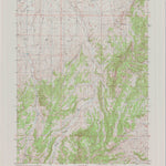 United States Geological Survey Red Spring, NV (1985, 24000-Scale) digital map