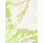 United States Geological Survey Red Springs, MT-WY (1969, 24000-Scale) digital map