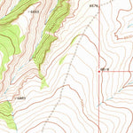 United States Geological Survey Red Springs, MT-WY (1969, 24000-Scale) digital map