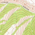 United States Geological Survey Red Springs, MT-WY (1969, 24000-Scale) digital map