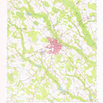 United States Geological Survey Red Springs, NC (1974, 24000-Scale) digital map
