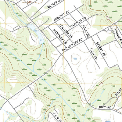 United States Geological Survey Red Springs, NC (2019, 24000-Scale) digital map
