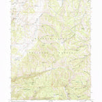 United States Geological Survey Red Spur Mountain, UT (1986, 24000-Scale) digital map