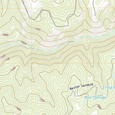 United States Geological Survey Red Spur Mountain, UT (2020, 24000-Scale) digital map