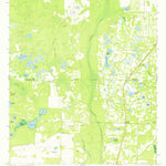United States Geological Survey Red Store Crossroads, GA (1974, 24000-Scale) digital map