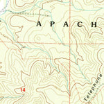 United States Geological Survey Red Top Mountain, AZ (1998, 24000-Scale) digital map